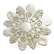 Load image into Gallery viewer, Snowflake Design Festive 8" Doilies (4 Colours)