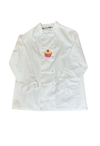 Embroidered Cupcake Bakers Chefs Jacket 44” Large