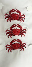 Load image into Gallery viewer, Long Sleeve Embroidered Crab Design Chefs Jacket Small 36” (Seconds)