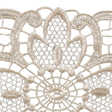 Load image into Gallery viewer, Pack of 6 Floral Lace Oval Doilies (Cream)
