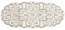 Load image into Gallery viewer, Pack of 6 Floral Lace Oval Doilies (Cream)