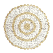 Load image into Gallery viewer, Arran Round Crochet Doilies - Pack of 6 (4 Sizes)