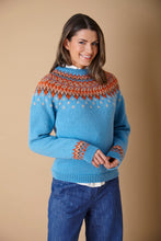 Load image into Gallery viewer, King Cole Double Knit Knitting Pattern Ladies Fair Isle Sweaters (6150)