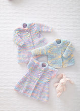 Load image into Gallery viewer, King Cole Knitting Pattern Babies Jacket, Cardigan & Waistcoat (6238)