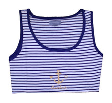 Load image into Gallery viewer, Ladies Jersey Cotton Pyjamas - Anchor Tank Top & Plain Shorts (Navy or Pink)
