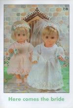 Load image into Gallery viewer, Peter Gregory Dolls Wardrobe Knitting Booklet Double Knitting Dolls Outfits AK18