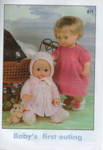 Load image into Gallery viewer, Peter Gregory Dolls Wardrobe Knitting Booklet Double Knitting Dolls Outfits AK18