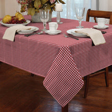 Load image into Gallery viewer, Gingham Check Tablecloths (Various Colours & Sizes)