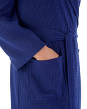 Load image into Gallery viewer, Slenderella Ladies Lightweight Waffle Robe with Shawl Collar (6 Colours)