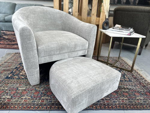 Ex Display Atlantic Chair with Removable Footstool