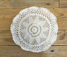 Load image into Gallery viewer, White Assorted Crochet Doilies - Pack of 6 (10")