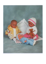 Load image into Gallery viewer, Knits &amp; Pieces Double Knitting Pattern  KP-19 Dolls Outfits