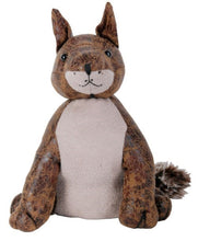 Load image into Gallery viewer, Faux Leather & Suede Animal Door Stop (Hedgehog Fox or Owl)