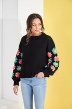 Load image into Gallery viewer, King Cole Chunky Knitting Pattern Ladies Granny Square Jumpers (6228)