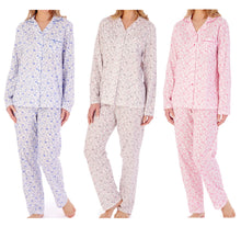 Load image into Gallery viewer, Slenderella Ladies Ditsy Floral Jersey Pyjamas (3 Colours)
