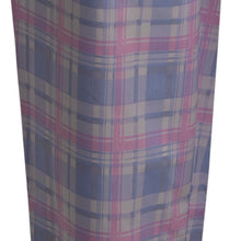 Load image into Gallery viewer, Slenderella Ladies Tartan Pyjamas - Button Top & Trouser Bottoms (Blue or Pink)