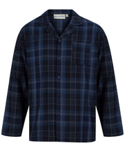 Load image into Gallery viewer, Walker Reid Brushed Cotton Traditional Check Pyjamas (Navy or Red)