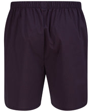 Load image into Gallery viewer, Walker Reid Navy & Red Diamond Print Button Up & Shorts Pyjamas Set
