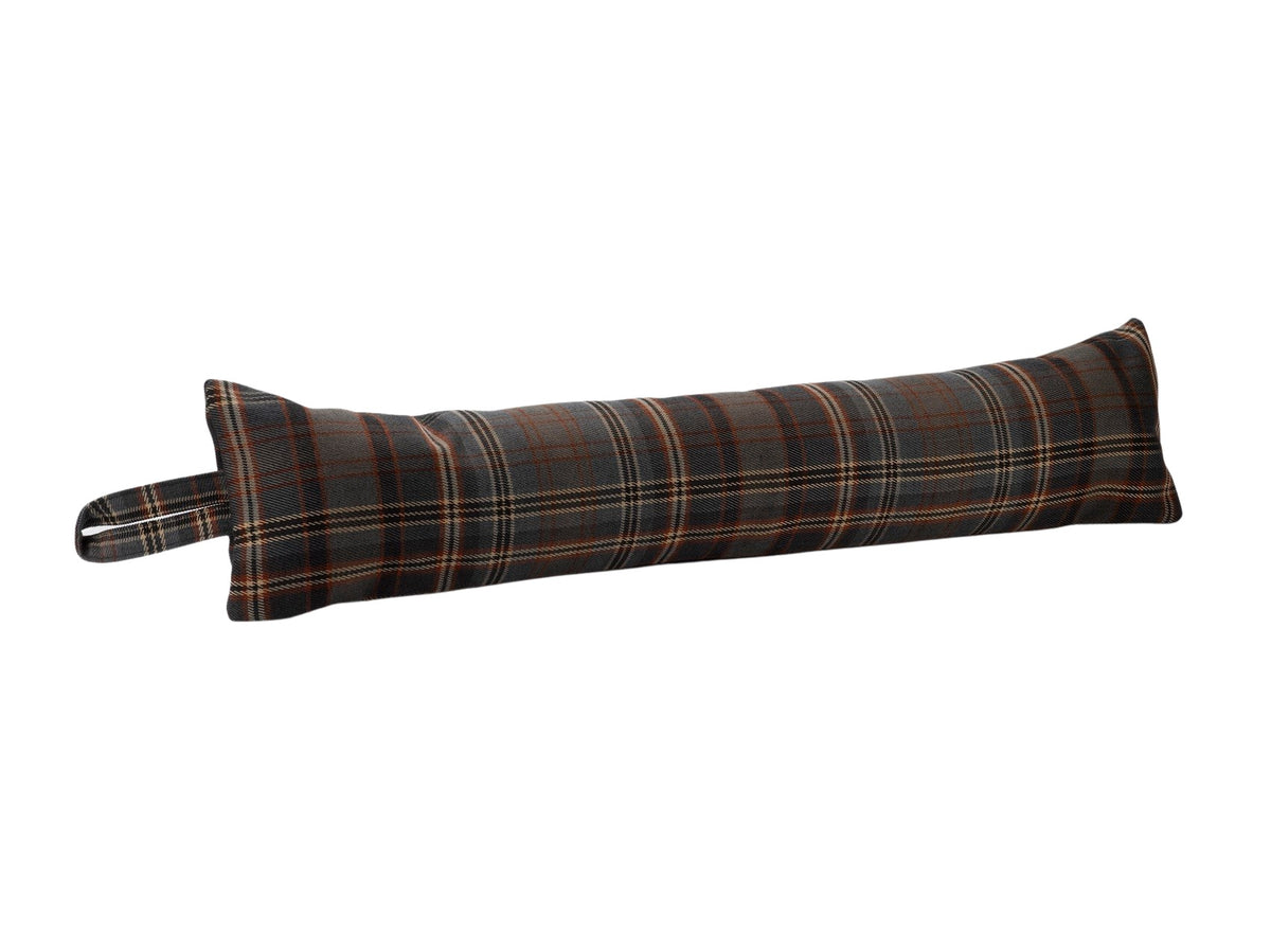 Brushed Check Fabric Draught Excluder (3 Colours) – Mill Outlets
