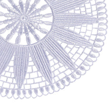 Load image into Gallery viewer, Pack of 6 Floral Lace Round Doilies - 20.5cm (2 Colours)