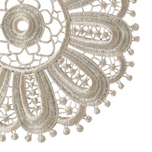 Load image into Gallery viewer, Pack of 6 Floral Lace Round Doilies (3 Colours)