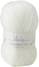 Load image into Gallery viewer, James Brett Baby Shimmer Double Knitting Yarn 100g (Various Shades)