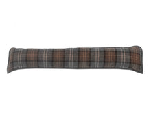 Load image into Gallery viewer, Balmoral Check Chenille Door Draught Excluder (4 Colours)