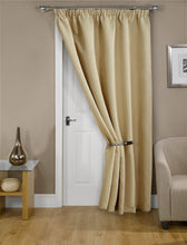 Load image into Gallery viewer, Cali Door Curtain with Thermal Blackout Self Lining (5 Colours)