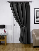 Load image into Gallery viewer, Cali Door Curtain with Thermal Blackout Self Lining (5 Colours)