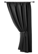 Load image into Gallery viewer, Cali Door Curtain with Thermal Blackout Self Lining (5 Colours)