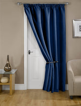 Load image into Gallery viewer, Cali Door Curtain with Thermal Blackout Self Lining (5 Colours)