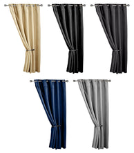 Load image into Gallery viewer, Cali Eyelet Door Curtain Self Lined & Blackout (5 Colours)