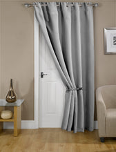Load image into Gallery viewer, Cali Eyelet Door Curtain Self Lined & Blackout (5 Colours)