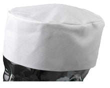 Load image into Gallery viewer, Professional Chefs Catering Skull Caps - Pack of 1 or 5 (Black White or Check)