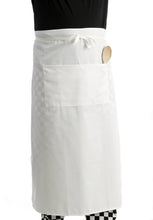 Load image into Gallery viewer, White Bar Apron With Pocket (Pack of 1 or 5)