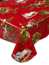 Load image into Gallery viewer, Christmas Festive Tablecloth Wipe Clean PVC (3 Designs)