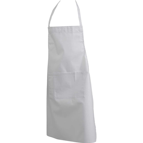 100% Cotton Full Length Bib Aprons - With Pocket - Warehouse Seconds