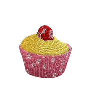 Load image into Gallery viewer, Cupcake Embroidered Half Waist Apron