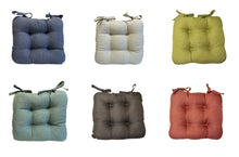 Load image into Gallery viewer, Foxcote Tie On Chunky Seat Outdoor Furniture Cushion Pad