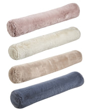 Load image into Gallery viewer, Soft Plush Faux Fur Draught Excluder - 3ft (4 Colours)