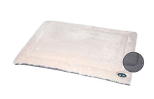Load image into Gallery viewer, Gor Pets Suede &amp; Faux Fur Nordic Crate Mat (Brown or Grey)