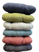 Load image into Gallery viewer, Foxcote Tie On Chunky Seat Outdoor Furniture Cushion Pad