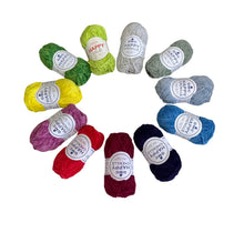 Load image into Gallery viewer, Happy Chenille Amigurumi Variety Pack (11 Colours x 15g Balls)