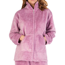 Load image into Gallery viewer, Slenderella Pyjamas Fleece Bed Jacket (4 Colours)