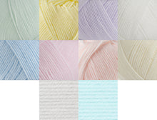 Load image into Gallery viewer, James Brett 100% Acrylic Baby Aran Knitting Yarn (Various Colours)