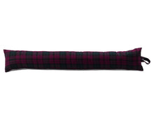 Load image into Gallery viewer, Lindsay Purple & Green Tartan Check Draught Excluder (4 Sizes)