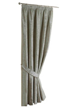 Load image into Gallery viewer, Crushed Velvet Thermal Lined Door Curtain 52" x 84" (3 Colours)