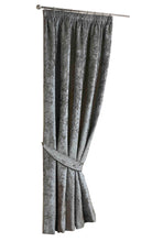 Load image into Gallery viewer, Crushed Velvet Thermal Lined Door Curtain 52" x 84" (3 Colours)