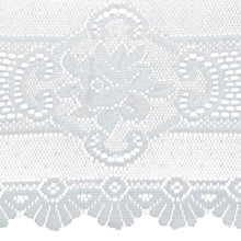 Load image into Gallery viewer, Monica Lace Traditional Rose Pattern Table Runner (Cream or White)