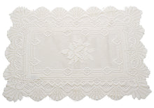 Load image into Gallery viewer, Monica Lace Pack of 2 Traycloths - 16" x 24 (Cream or White)